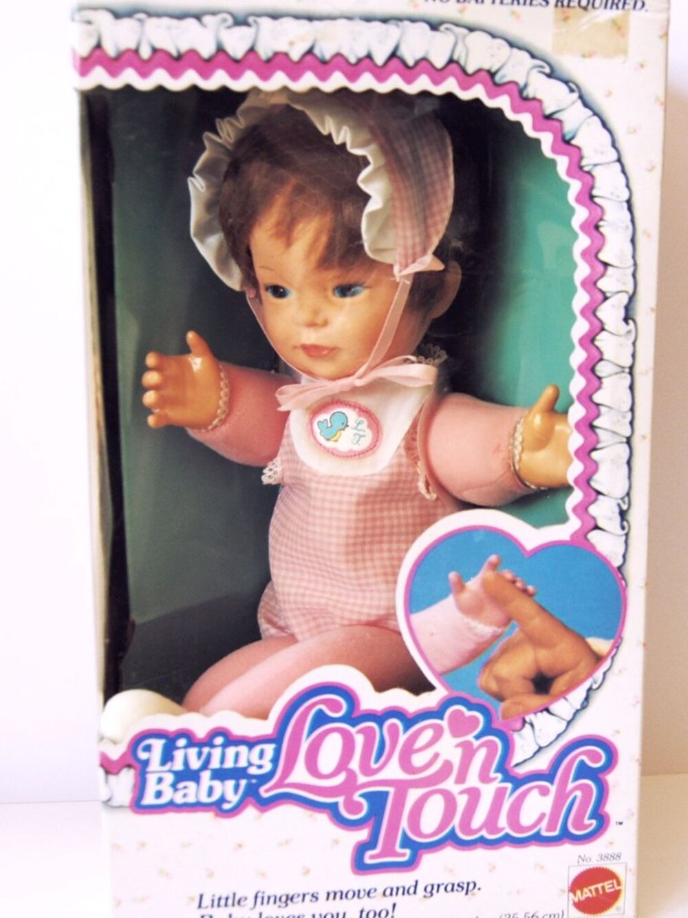 Vintage Living Baby Love N Touch Doll By Mattel 1981 NIB